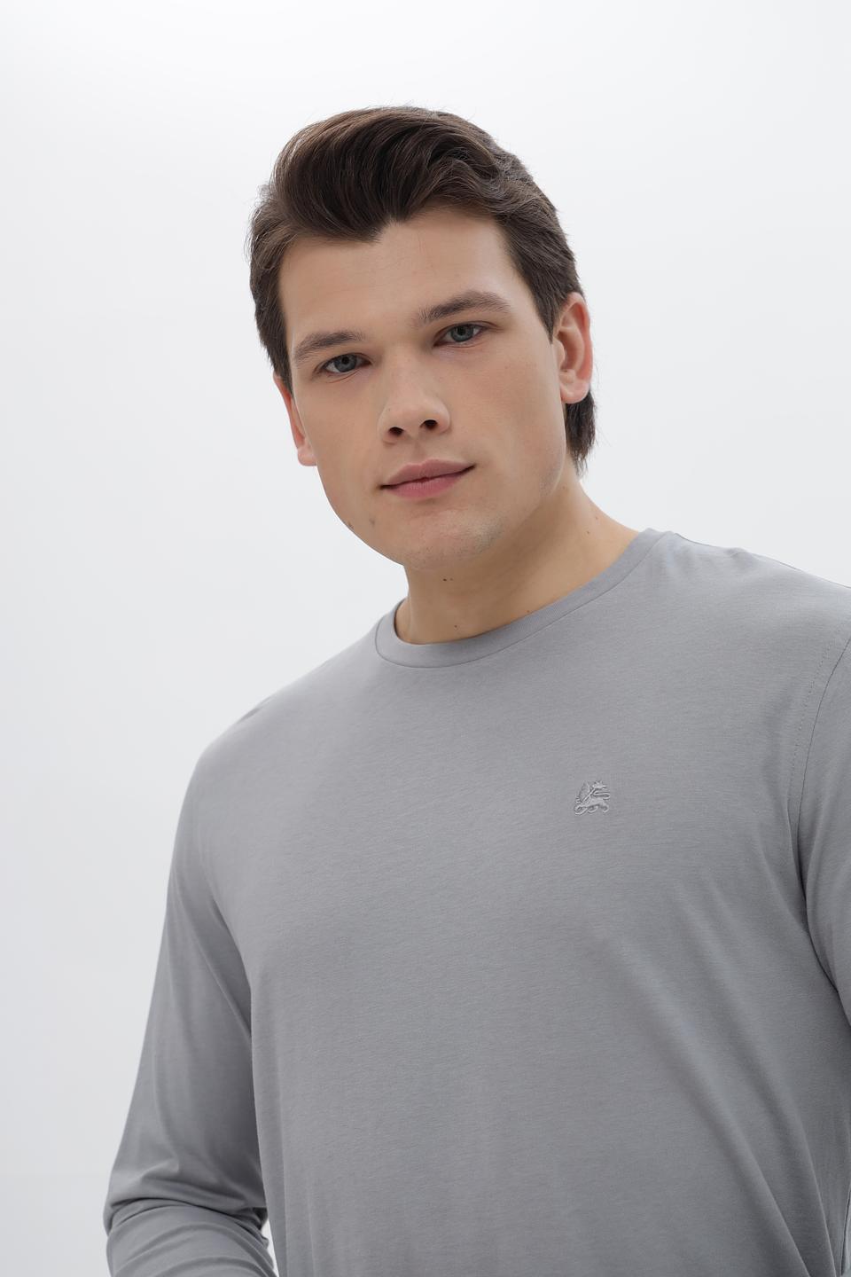 Лонгслив Lerros серый