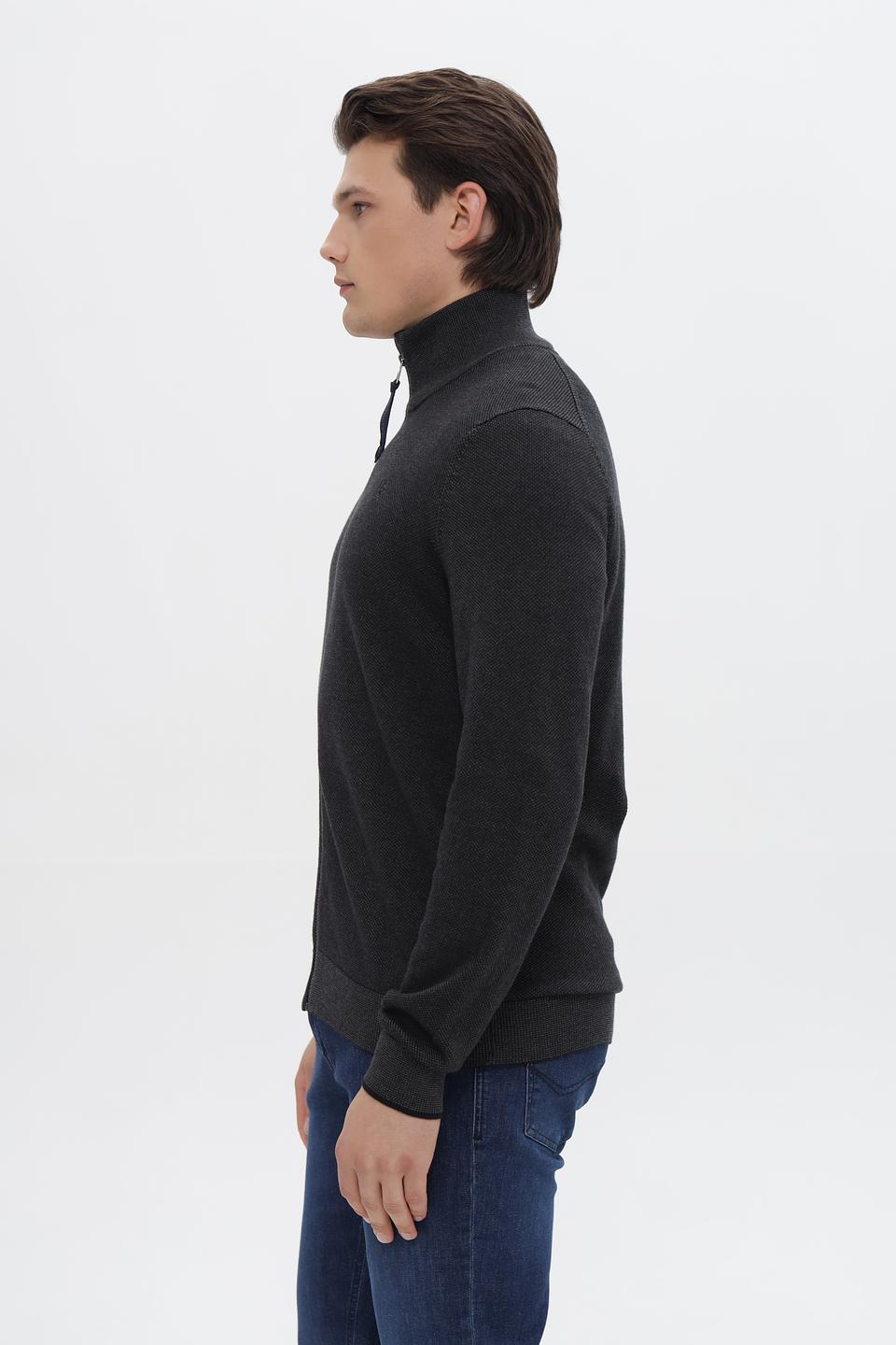 Кардиган Lerros серый на молнии