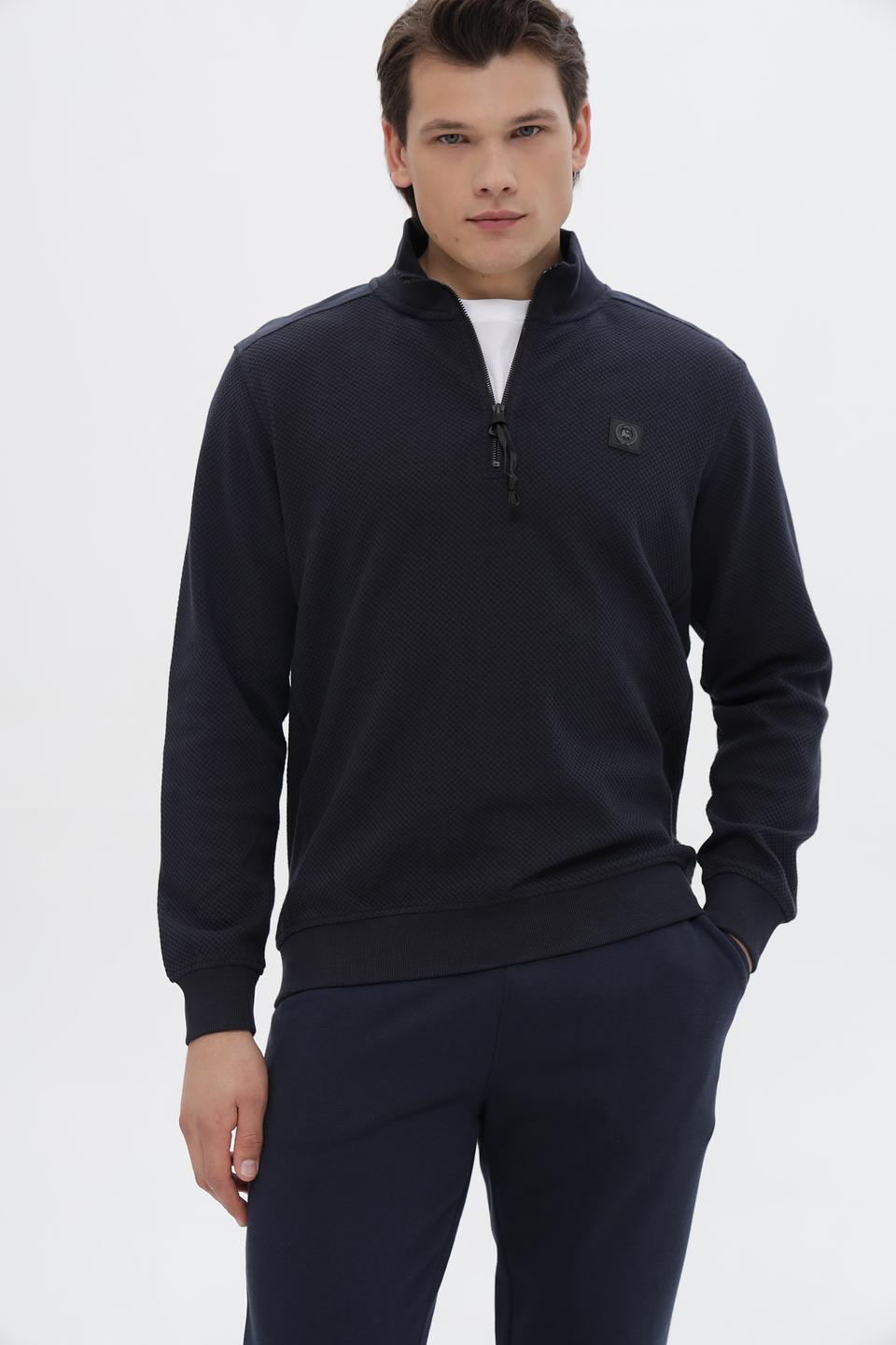 Джемпер Lerros мужской тёмно-синий