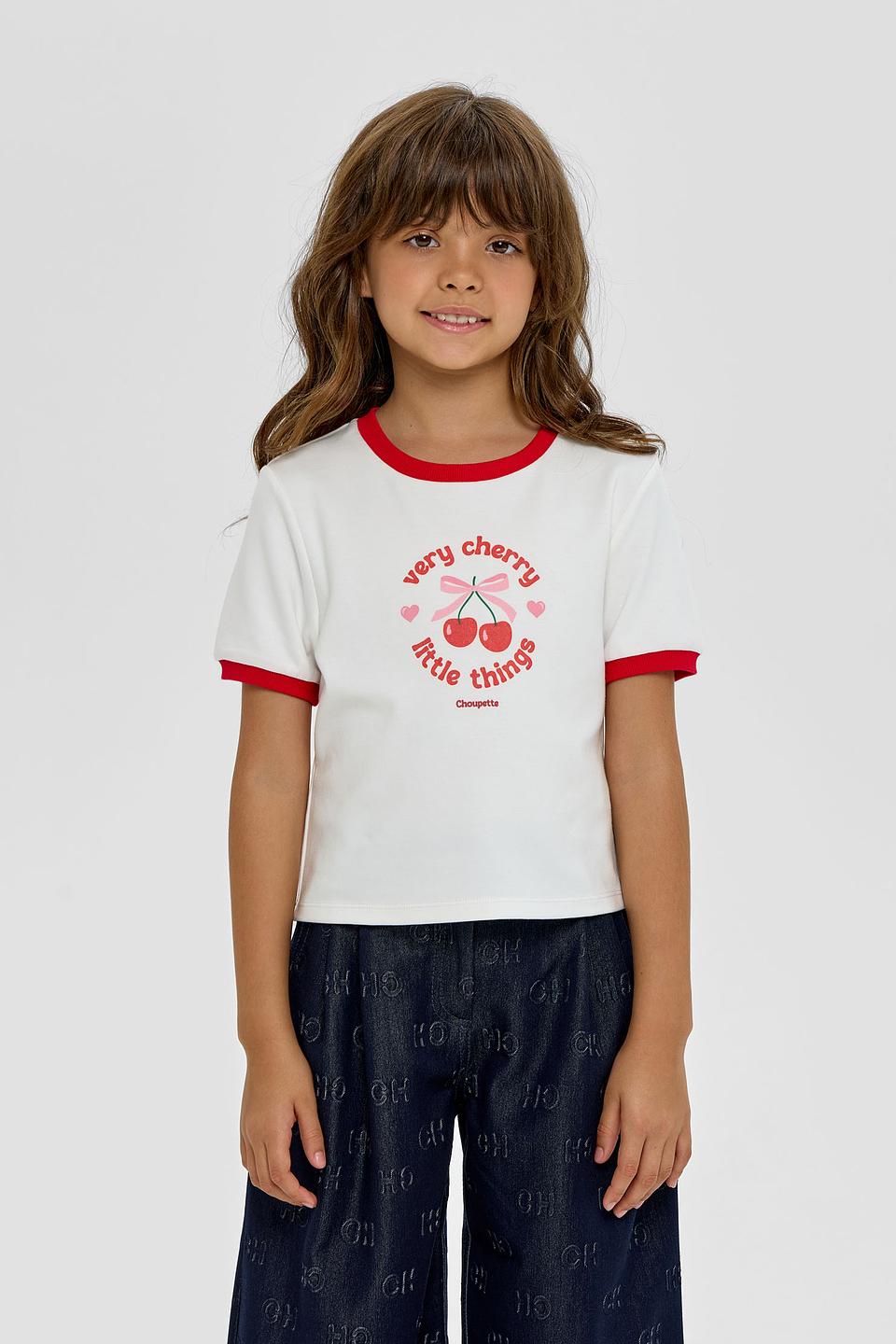 Футболка Choupette с вишнями