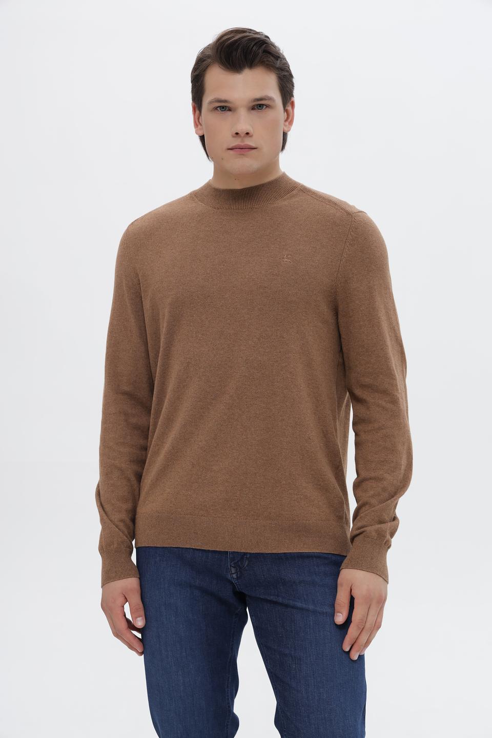 Джемпер Lerros коричневый с горлом