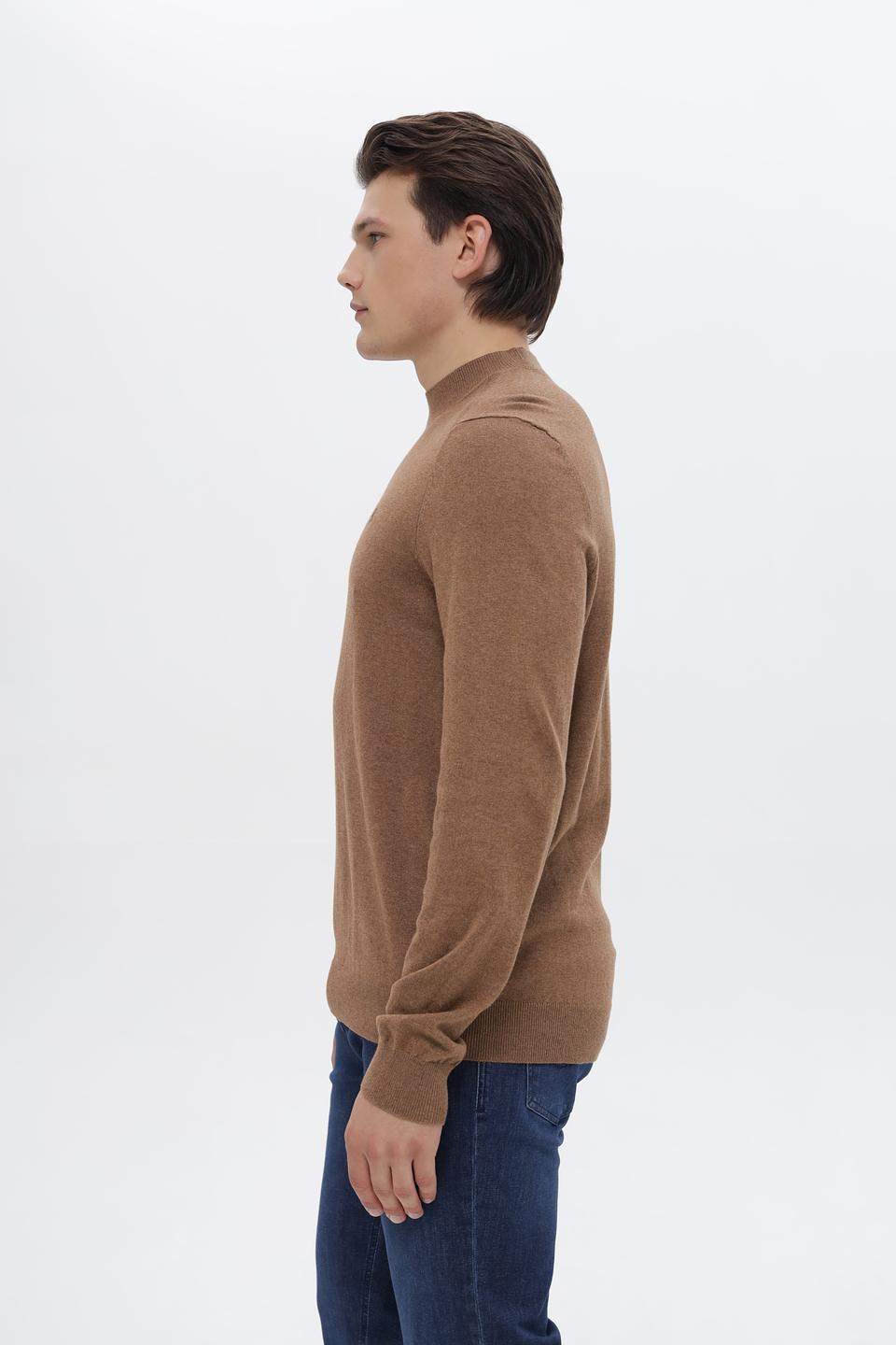 Джемпер Lerros коричневый с горлом