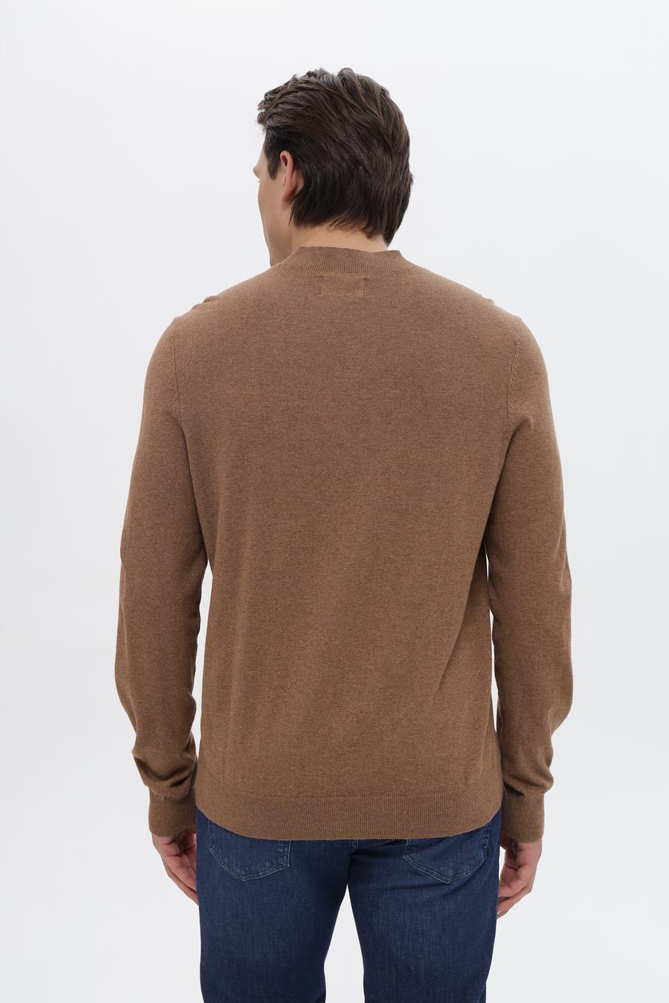 Джемпер Lerros коричневый с горлом