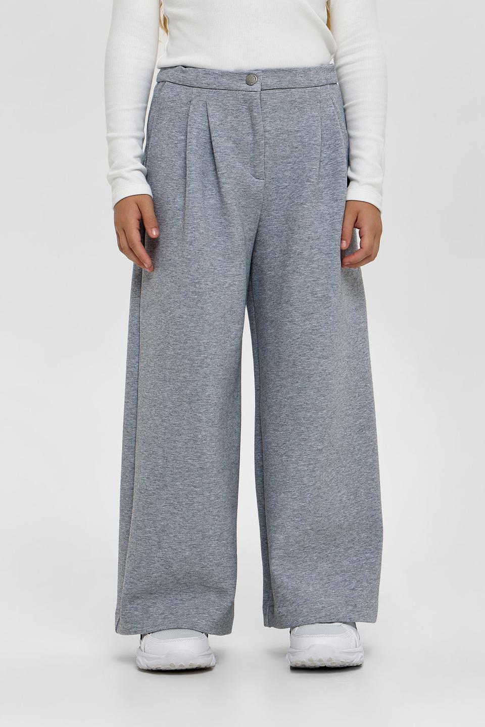 Брюки Choupette дев. серые клёш