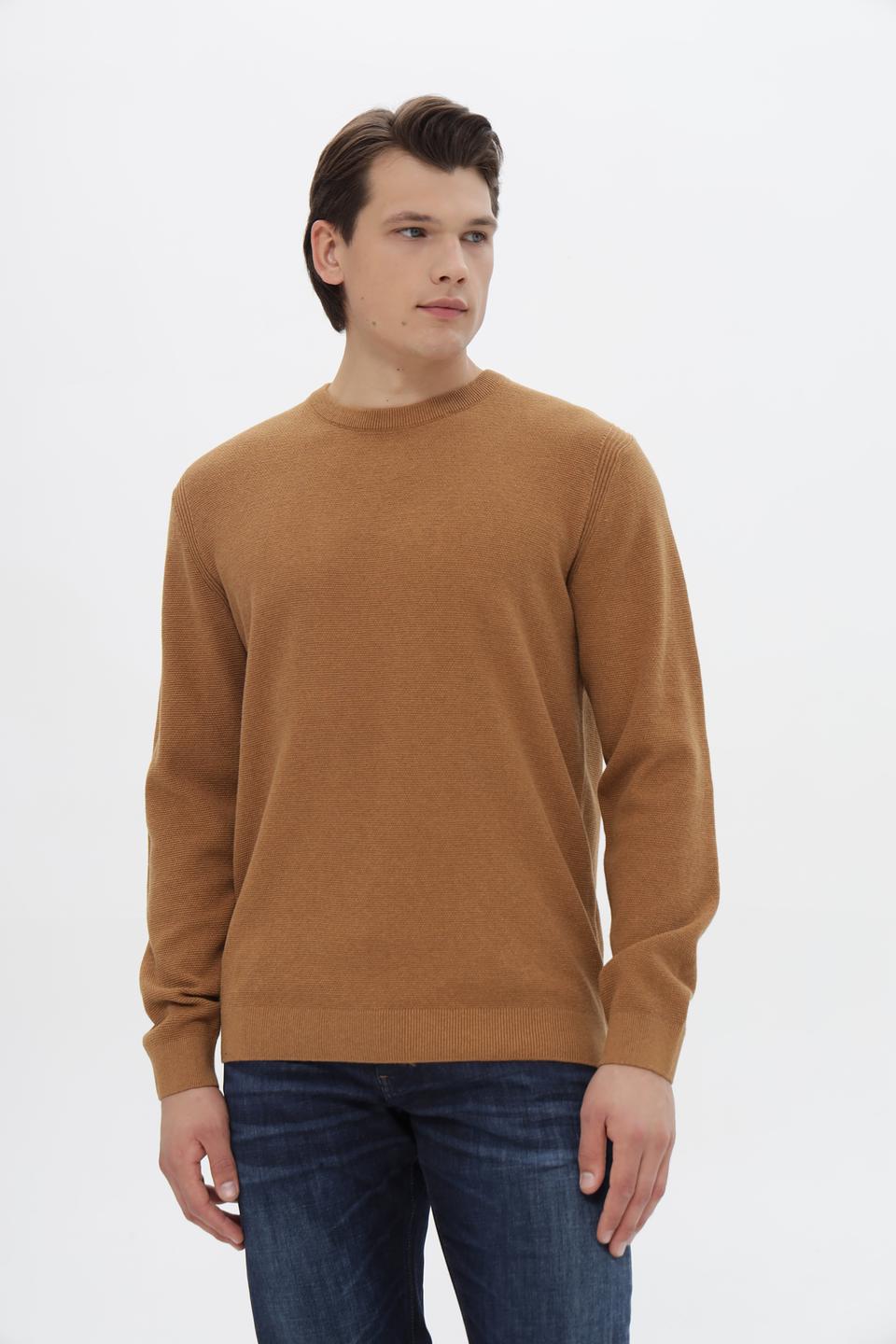 Джемпер Tom Tailor коричневый