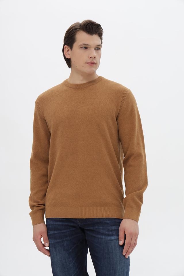 Джемпер Tom Tailor коричневый