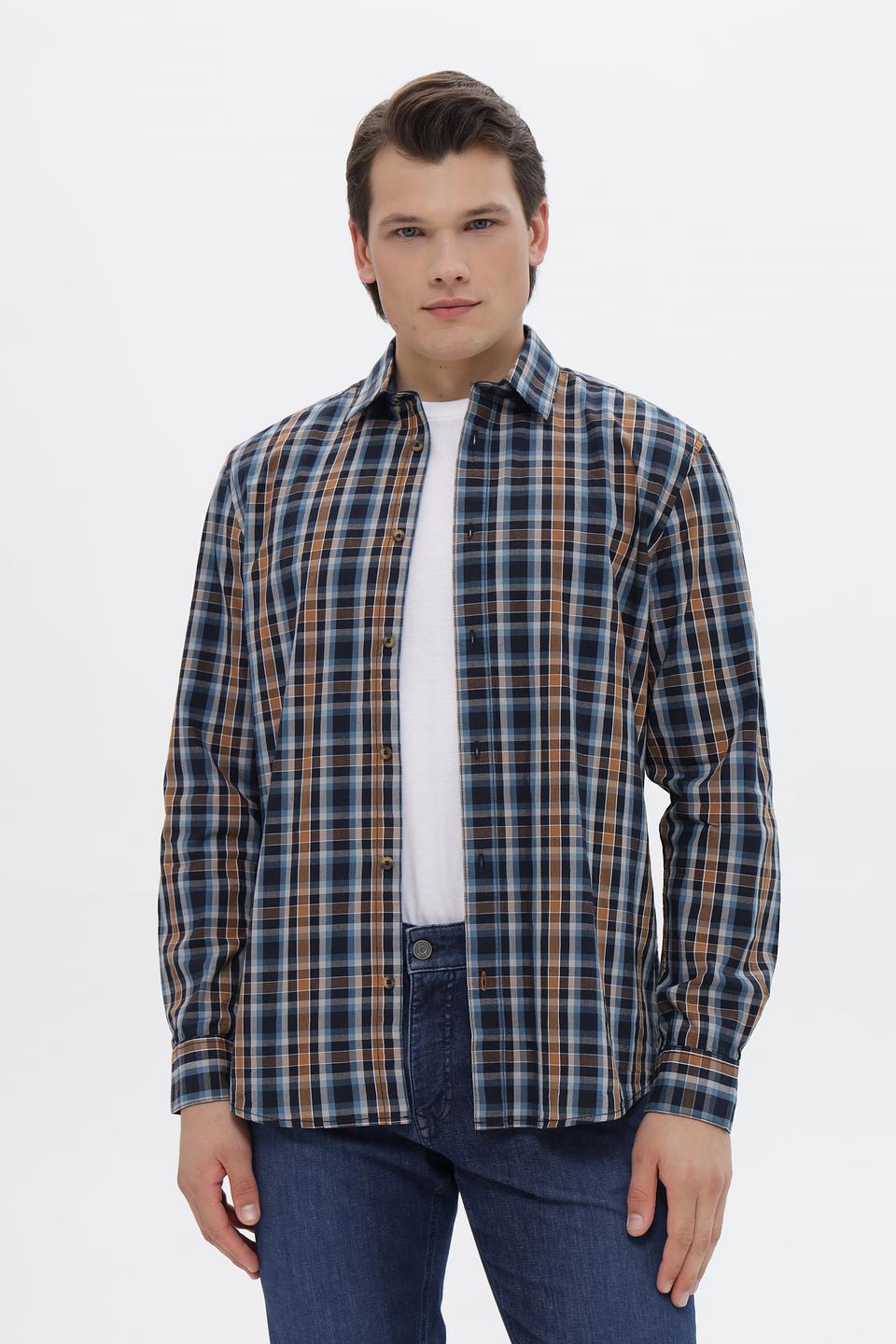 Рубашка дл. рукав Tom Tailor в клетку