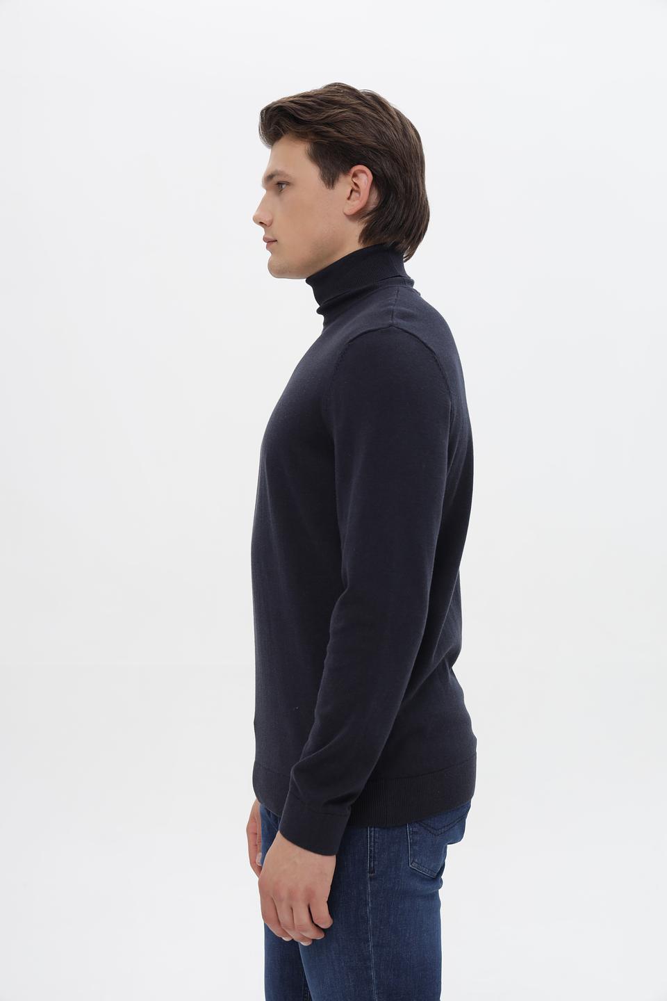 Водолазка Tom Tailor мужская тёмно-синяя