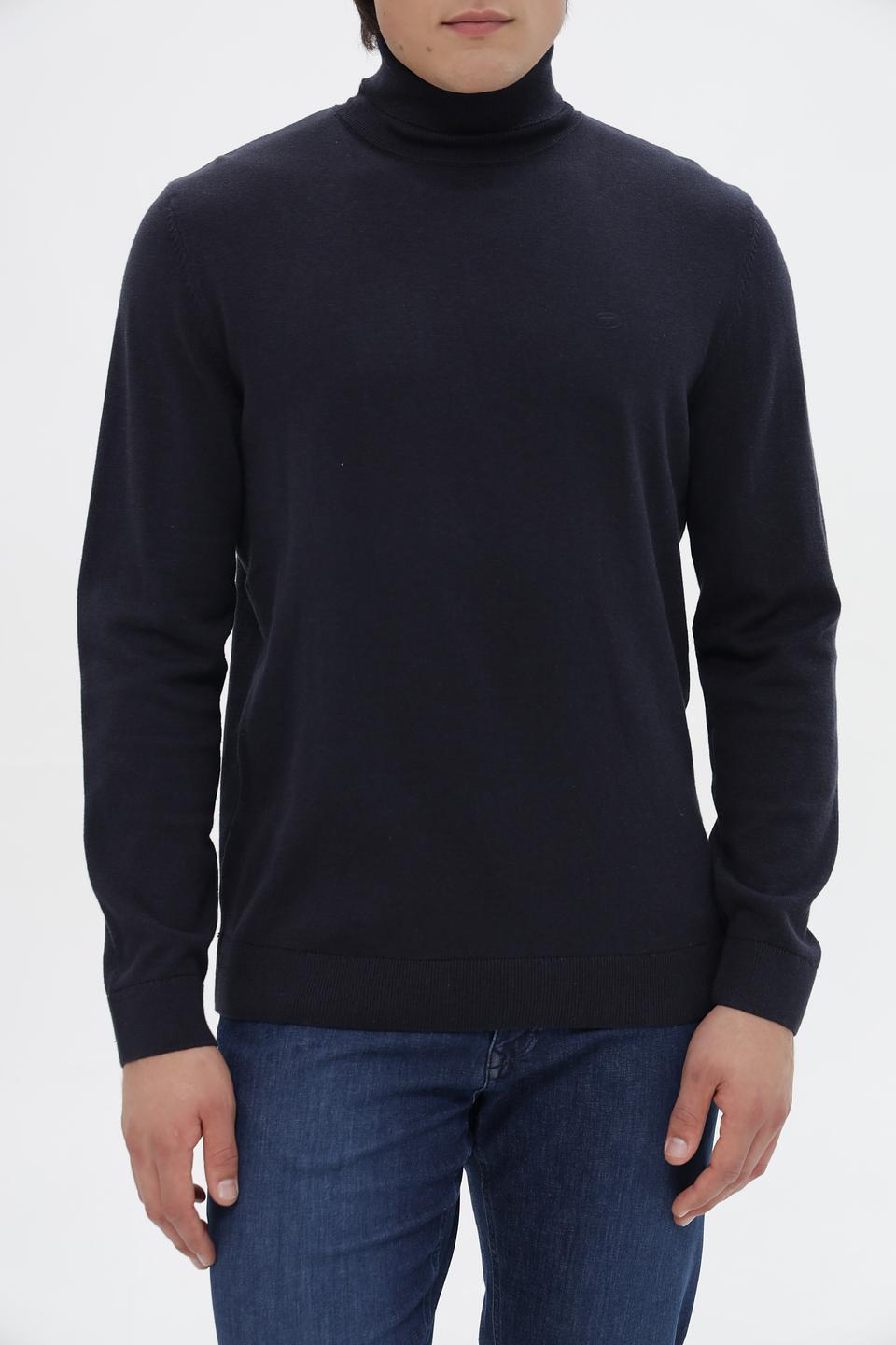 Водолазка Tom Tailor мужская тёмно-синяя