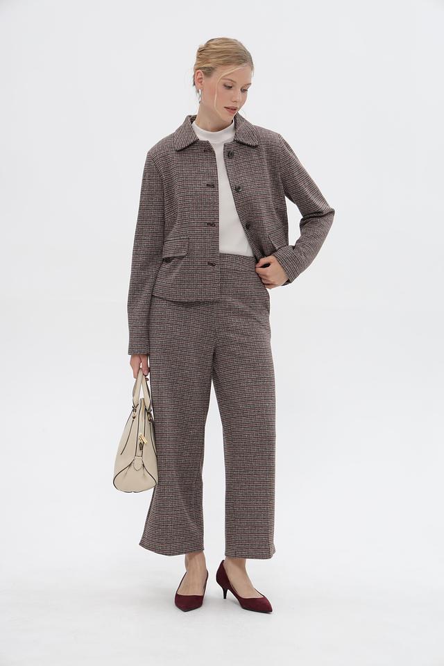 Брюки клетчатые More and More