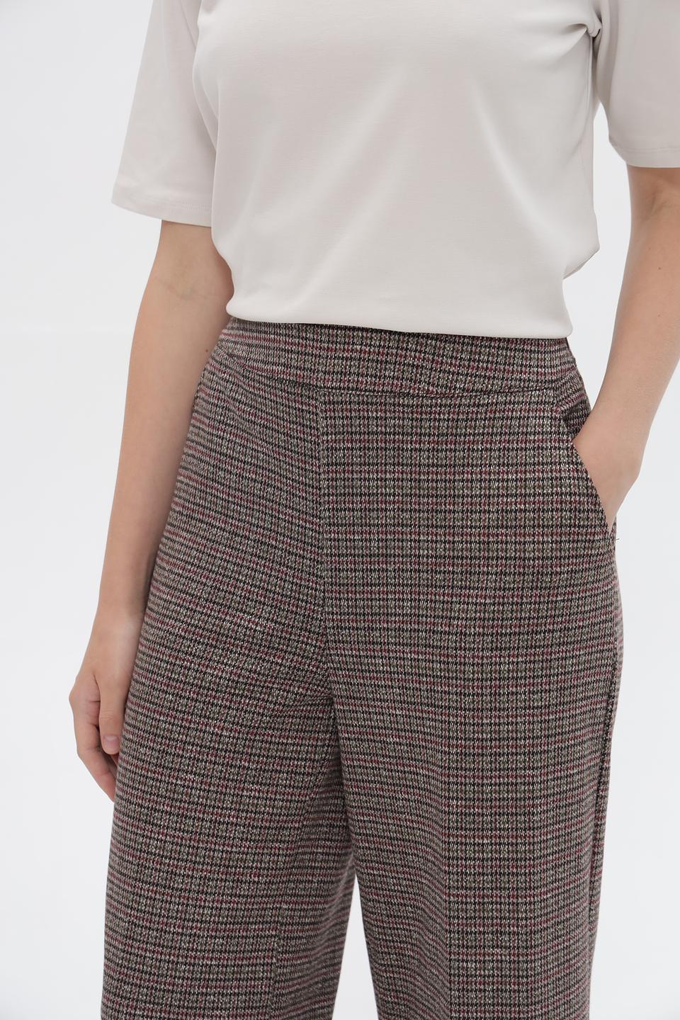 Брюки клетчатые More and More