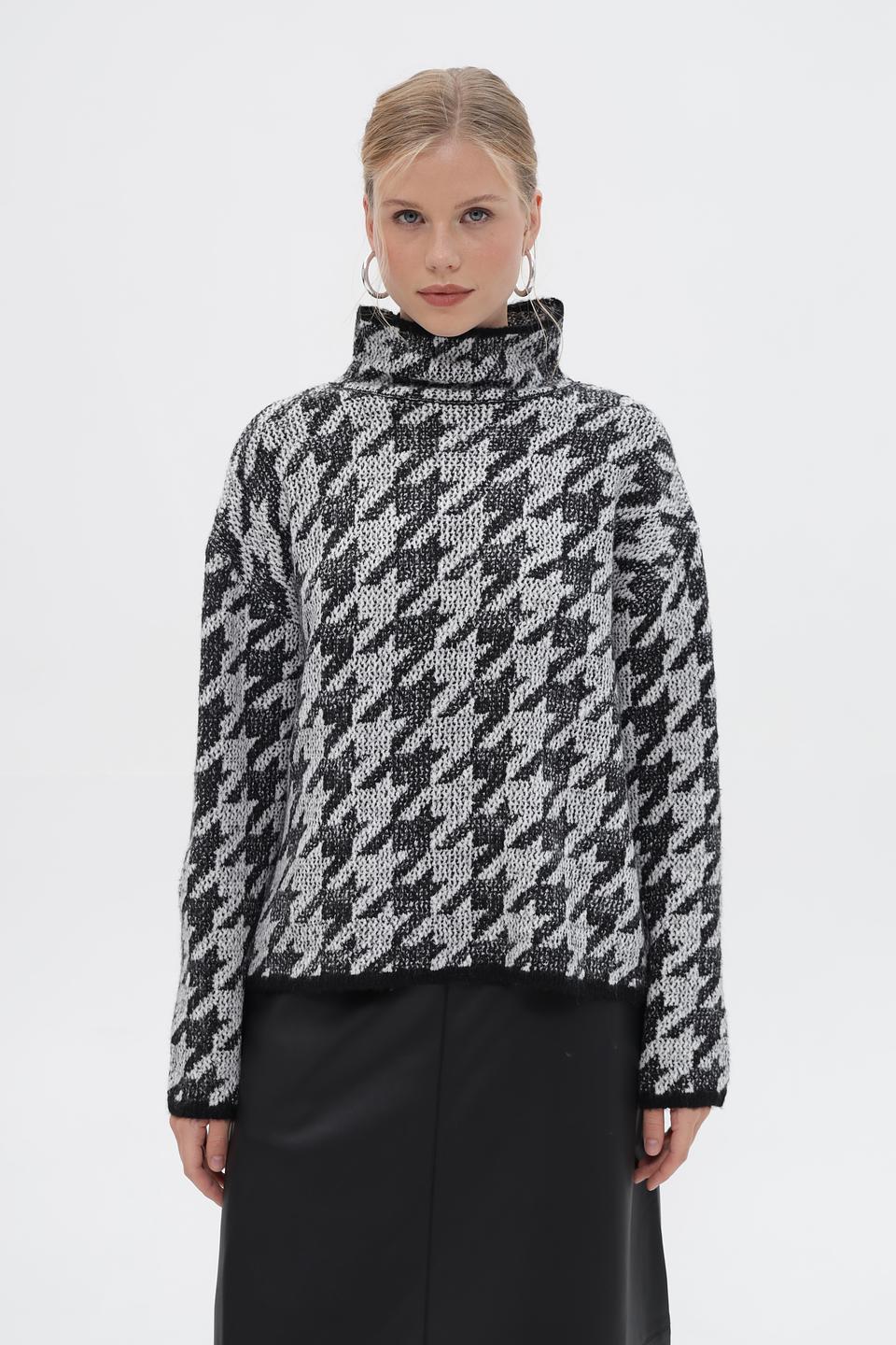 Пуловер Broadway в клетку