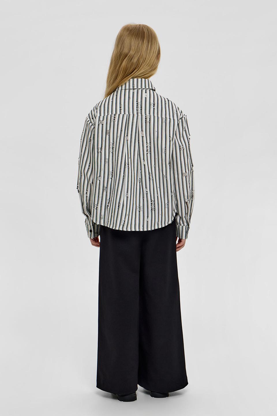 Блуза Choupette дев. в полоску