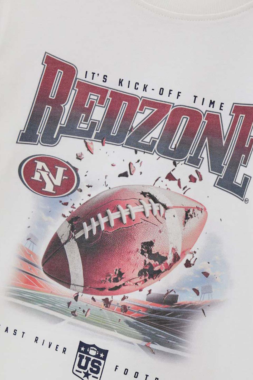 Футболка Original Marines с принтом RedZone молочный