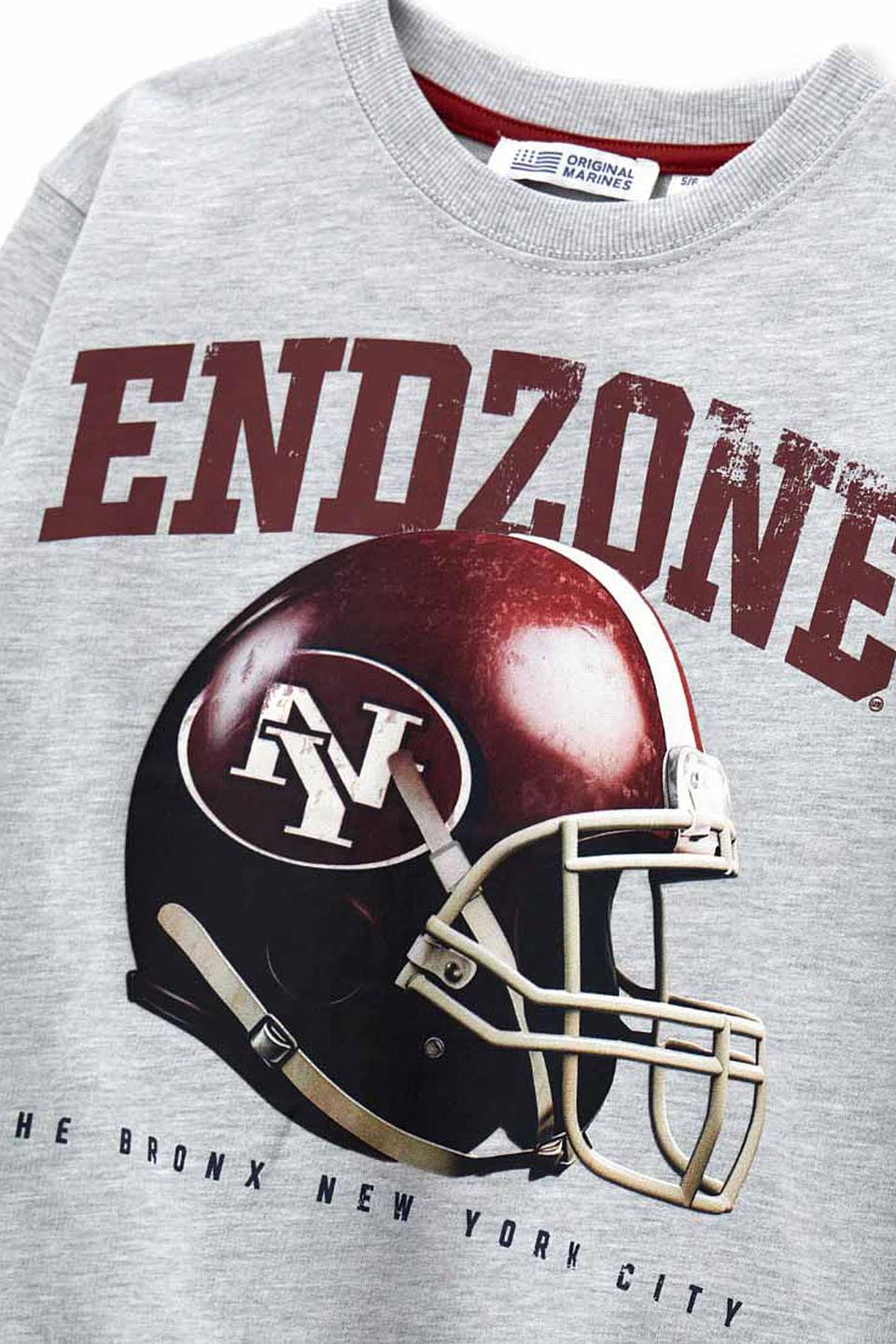 Джемпер Original Marines серый с принтом