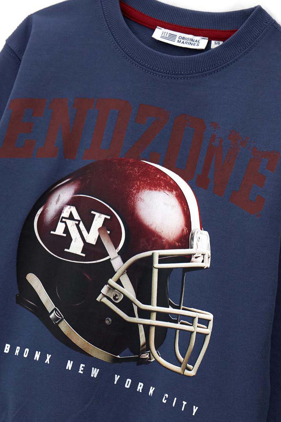 Джемпер Original Marines синий с принтом