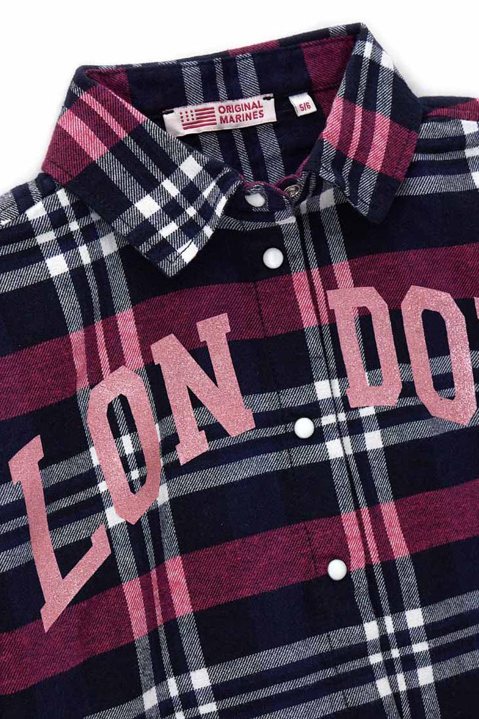 Рубашка Original Marines дев. в клетку London