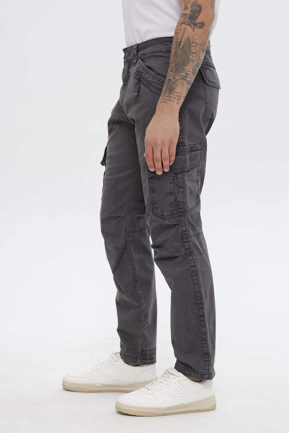 Брюки карго Time Zone серые