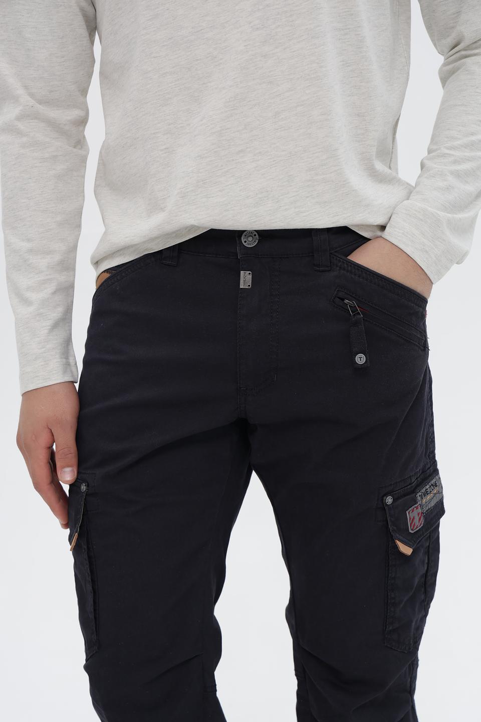 Брюки карго Time Zone чёрные
