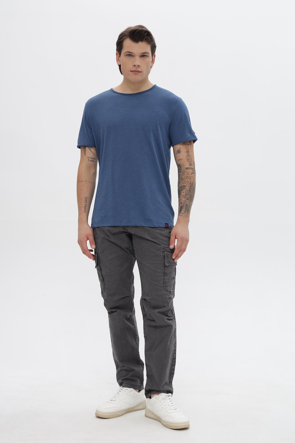 Футболка Time Zone мужская синяя