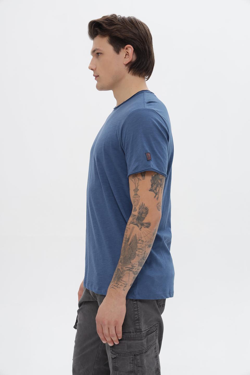 Футболка Time Zone мужская синяя