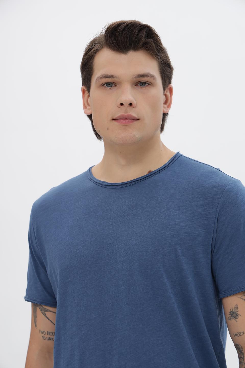 Футболка Time Zone мужская синяя