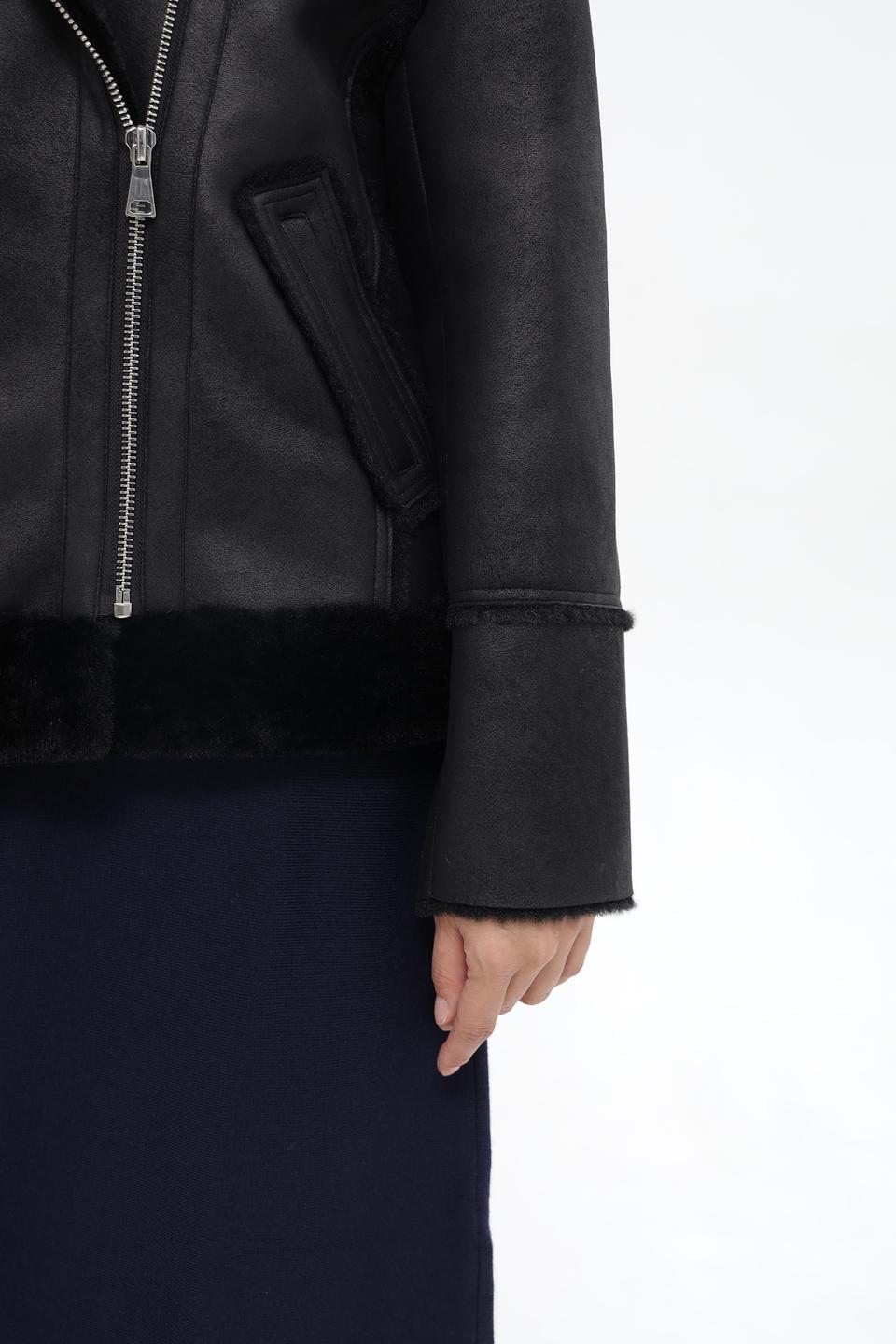 Куртка-дублёнка Electra style чёрная