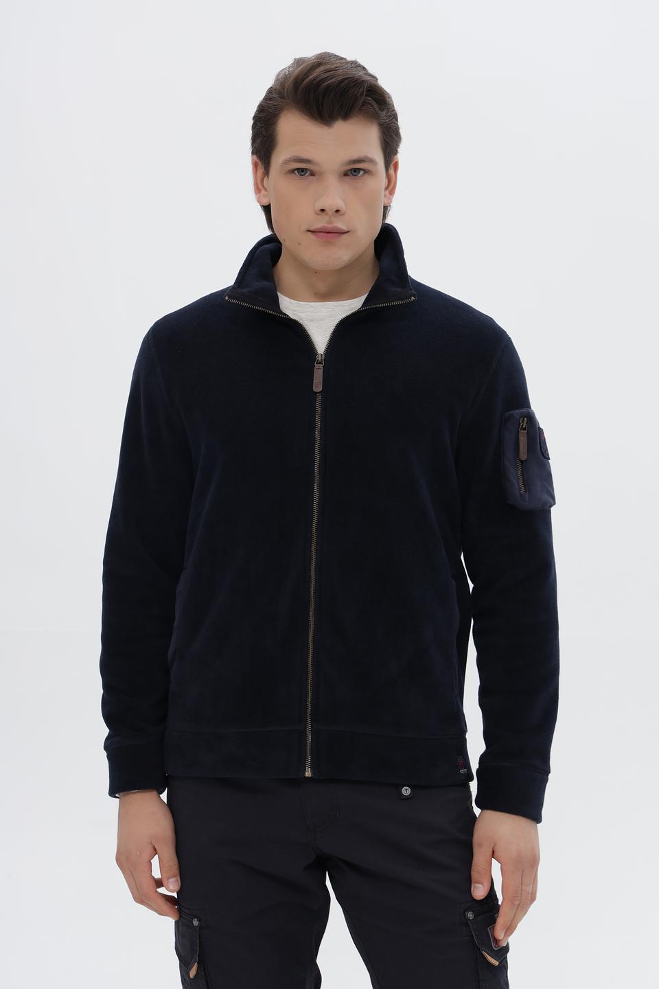 Кардиган Time Zone мужской тёмно-синий