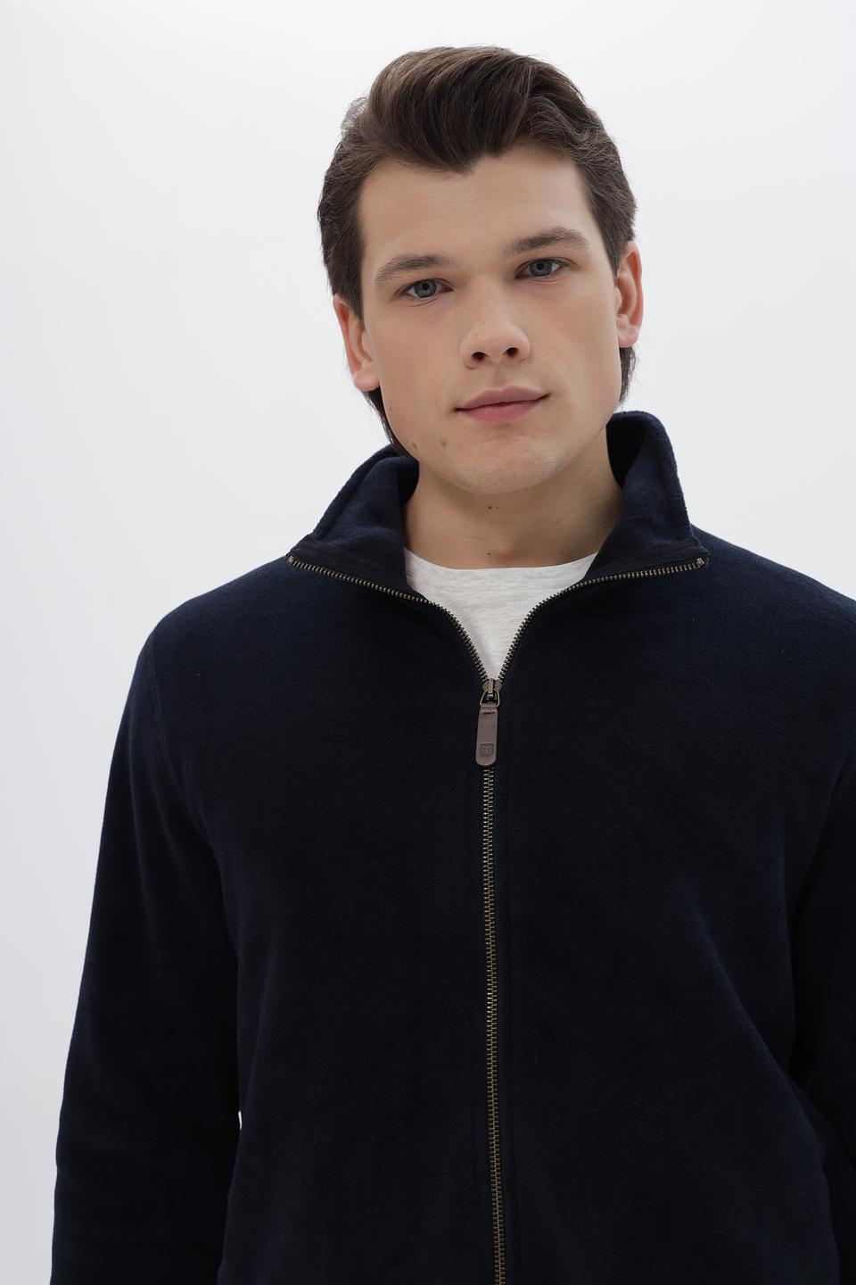 Кардиган Time Zone мужской тёмно-синий