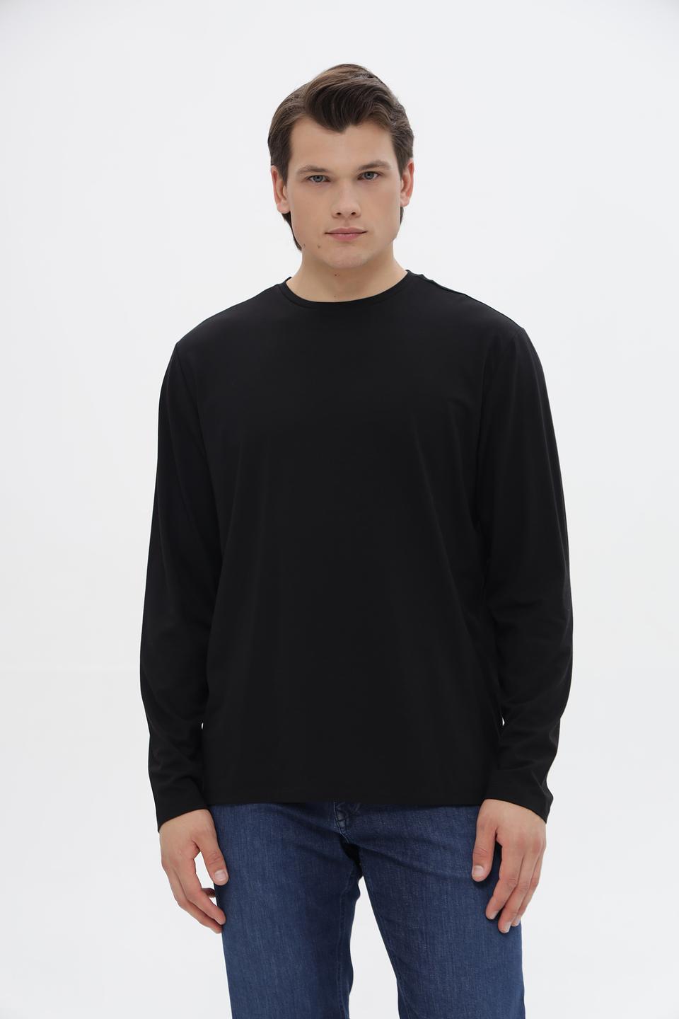 Лонгслив Monte Carlo чёрный