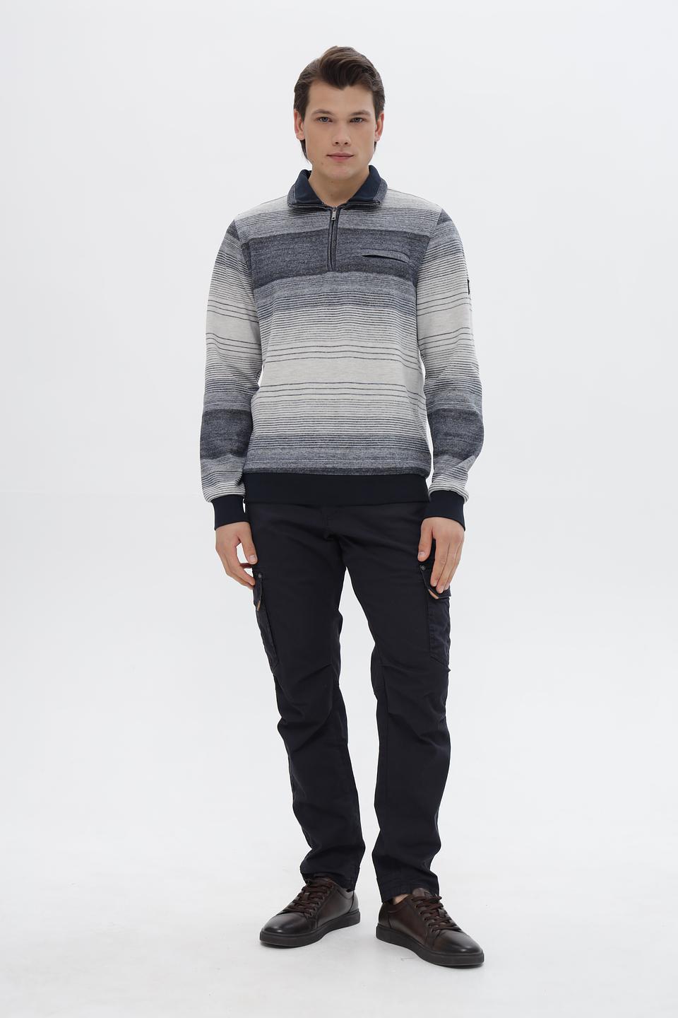 Джемпер Monte Carlo в полоску