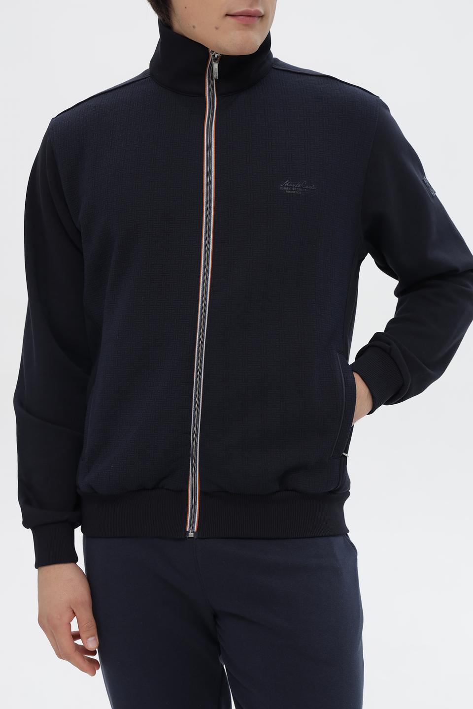 Кардиган Monte Carlo мужской тёмно-синий