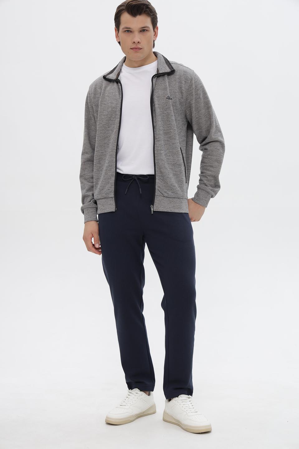 Кардиган Monte Carlo серый меланж