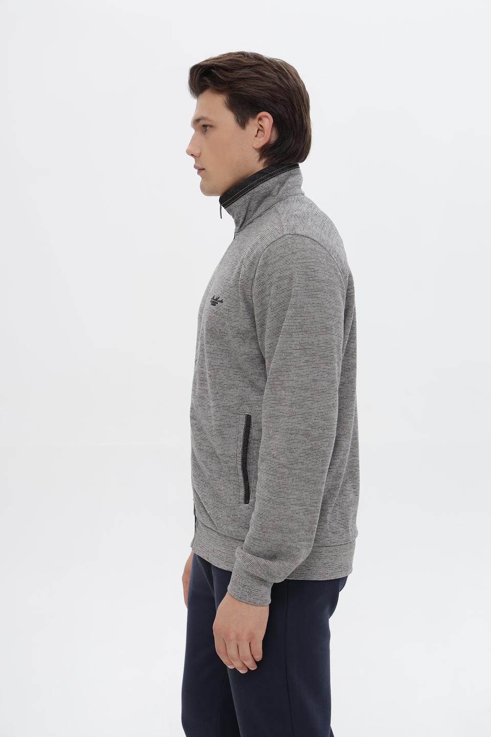 Кардиган Monte Carlo серый меланж