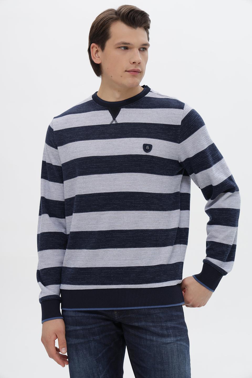 Джемпер Monte Carlo в полоску