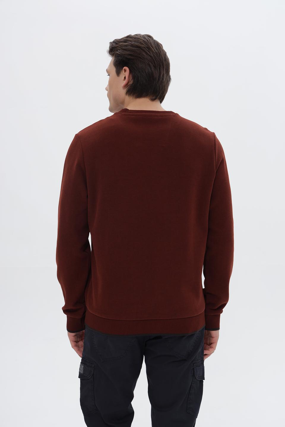 Джемпер Monte Carlo бордовый