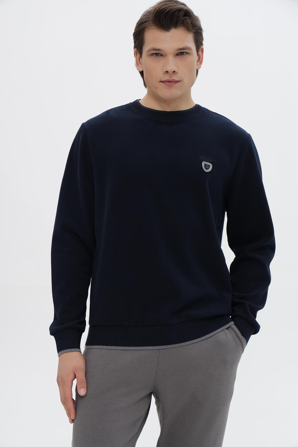 Джемпер Monte Carlo тёмно-синий