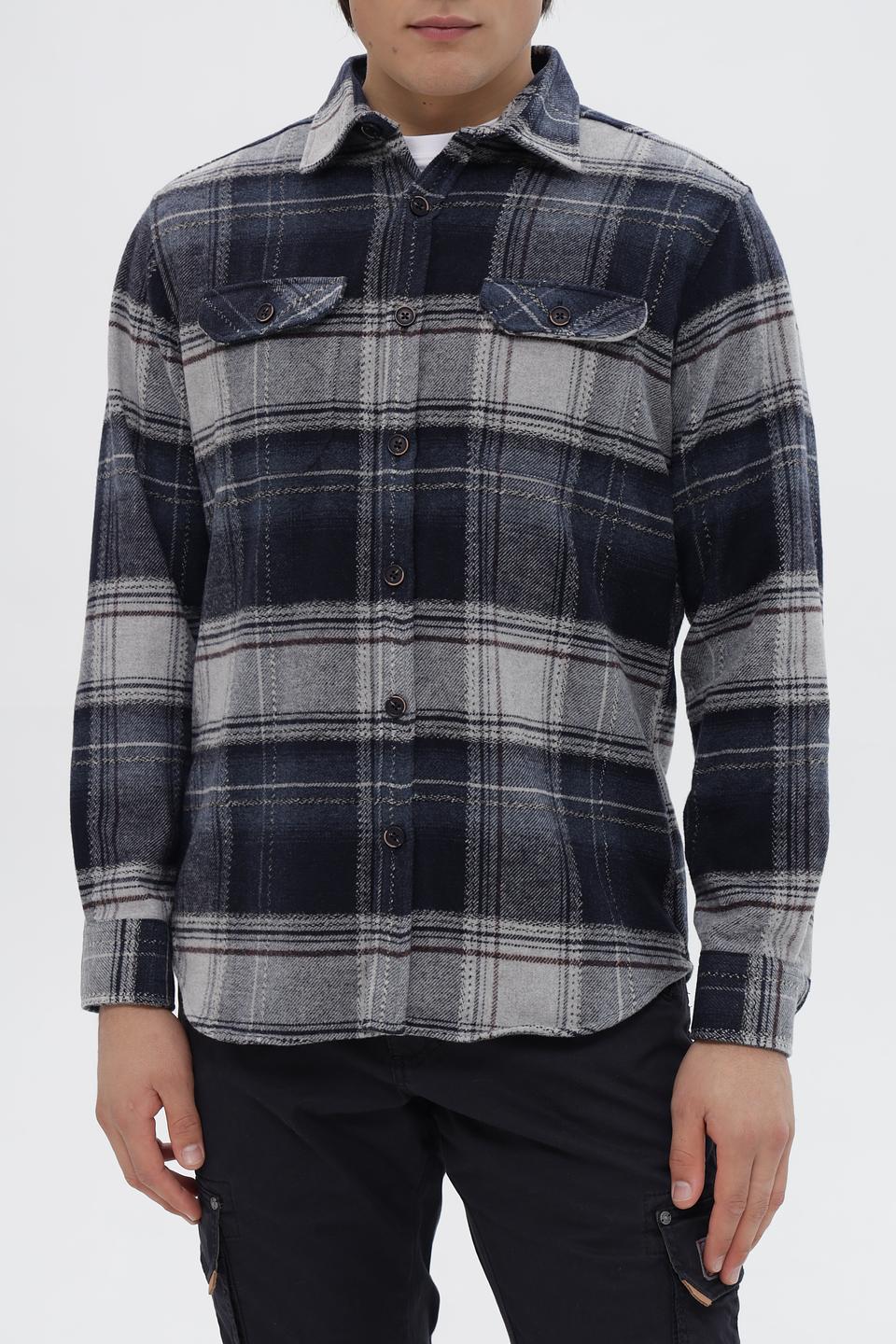 Рубашка-фланель Monte Carlo в клетку