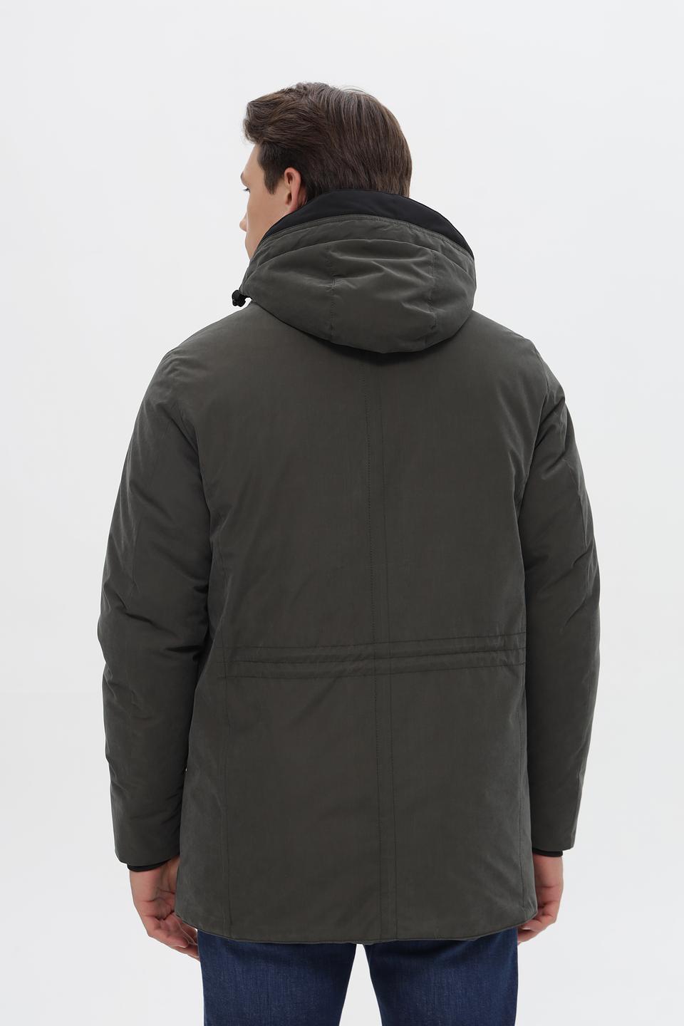 Куртка Gate one хаки с капюшоном