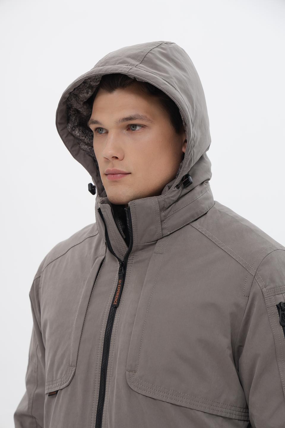 Куртка Gate one мужская серая