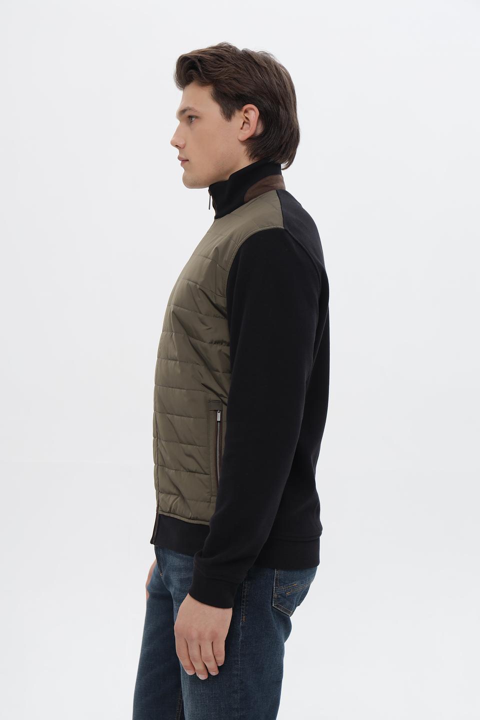 Кардиган Bugatti стеганый хаки