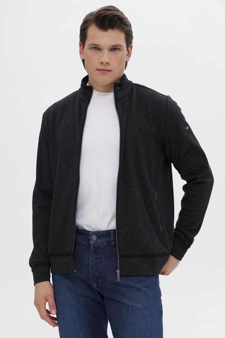 Кардиган Bugatti мужской графитовый