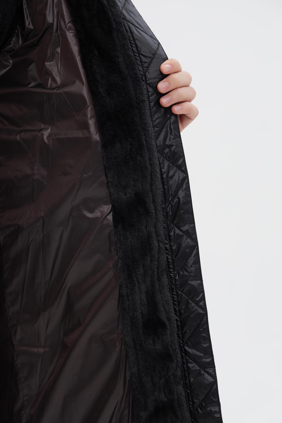 Пальто Milestone с мехом