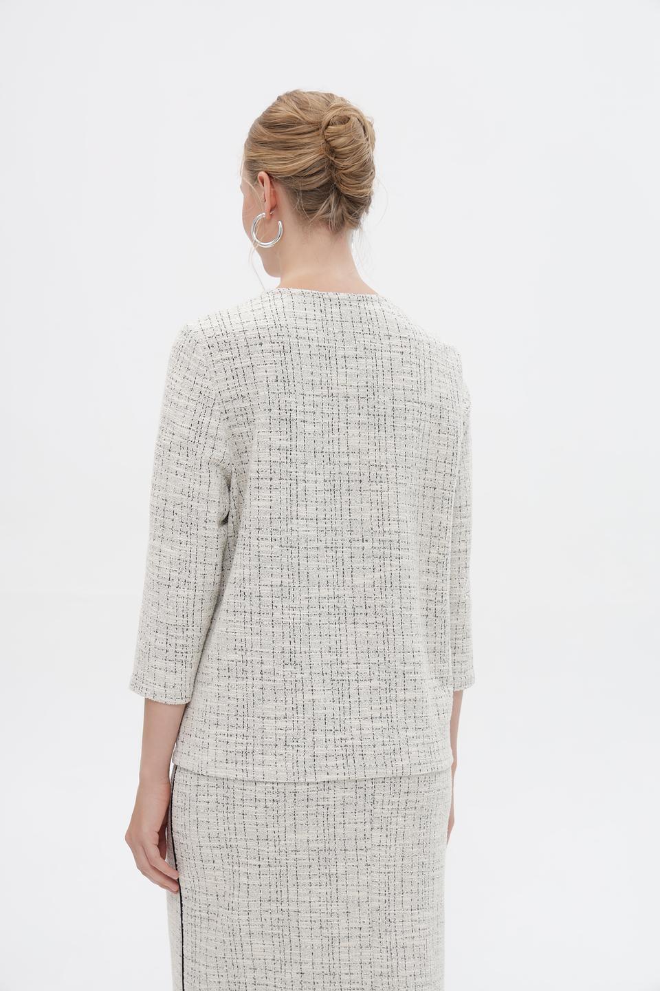 Пуловер Frank Walder в клетку