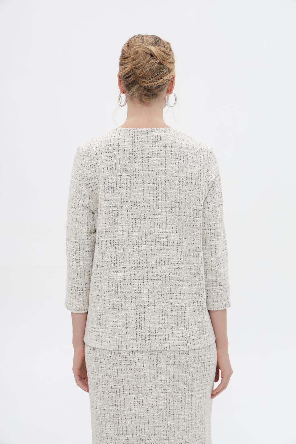 Пуловер Frank Walder в клетку