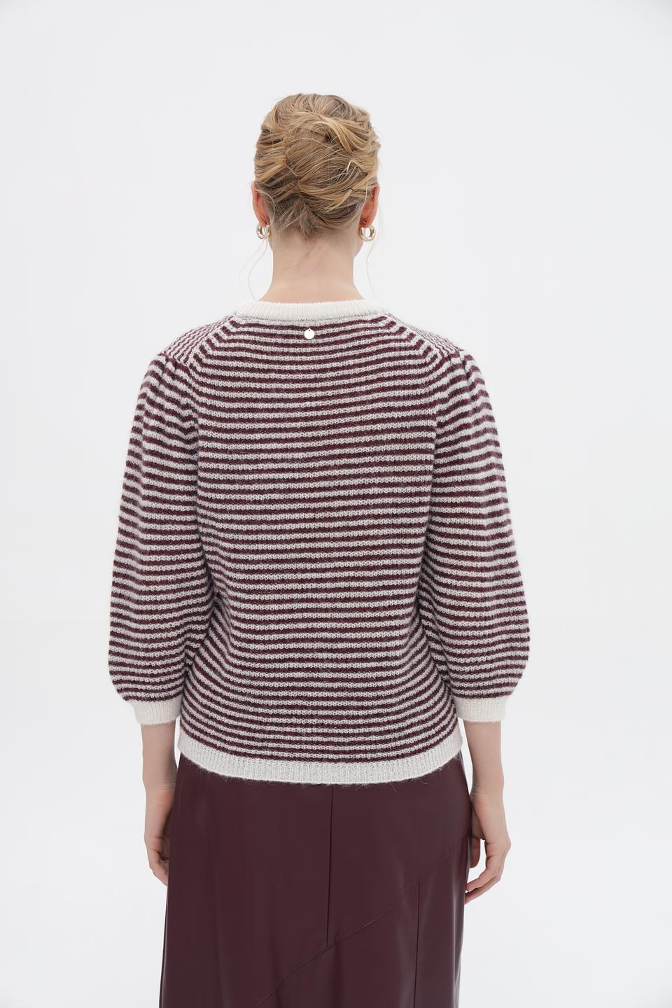 Пуловер Rich and Royal в полоску