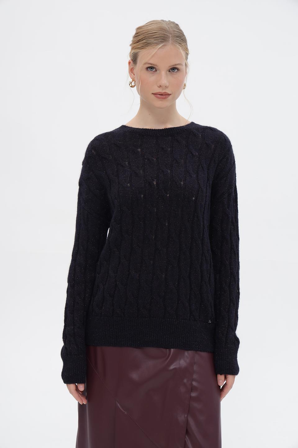 Пуловер Bugatti с косами