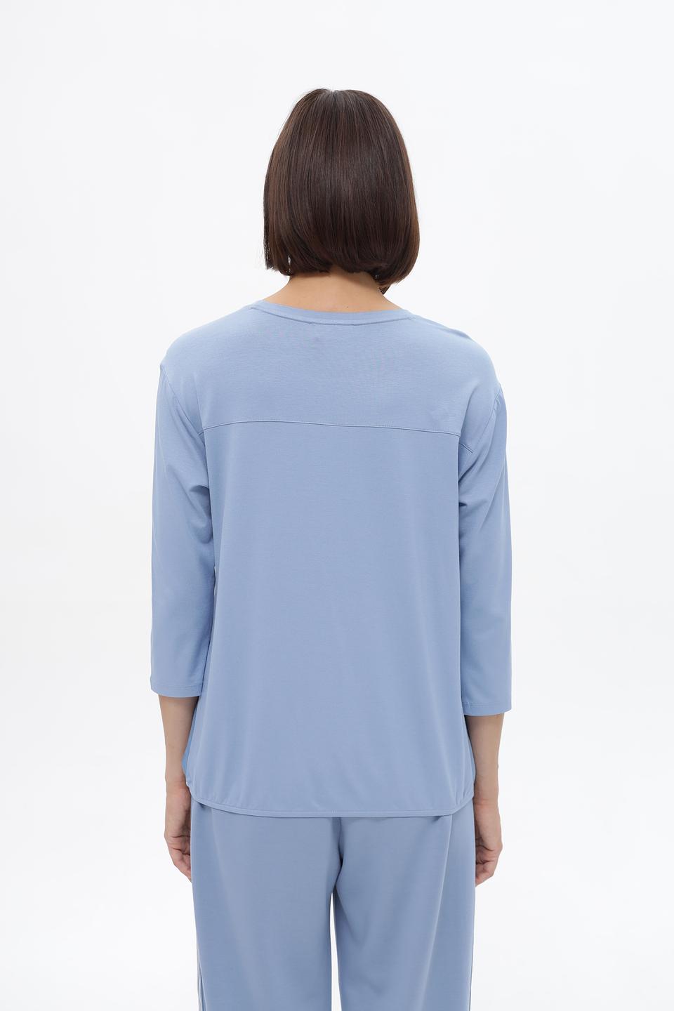 Блузка Lecomte с принтом