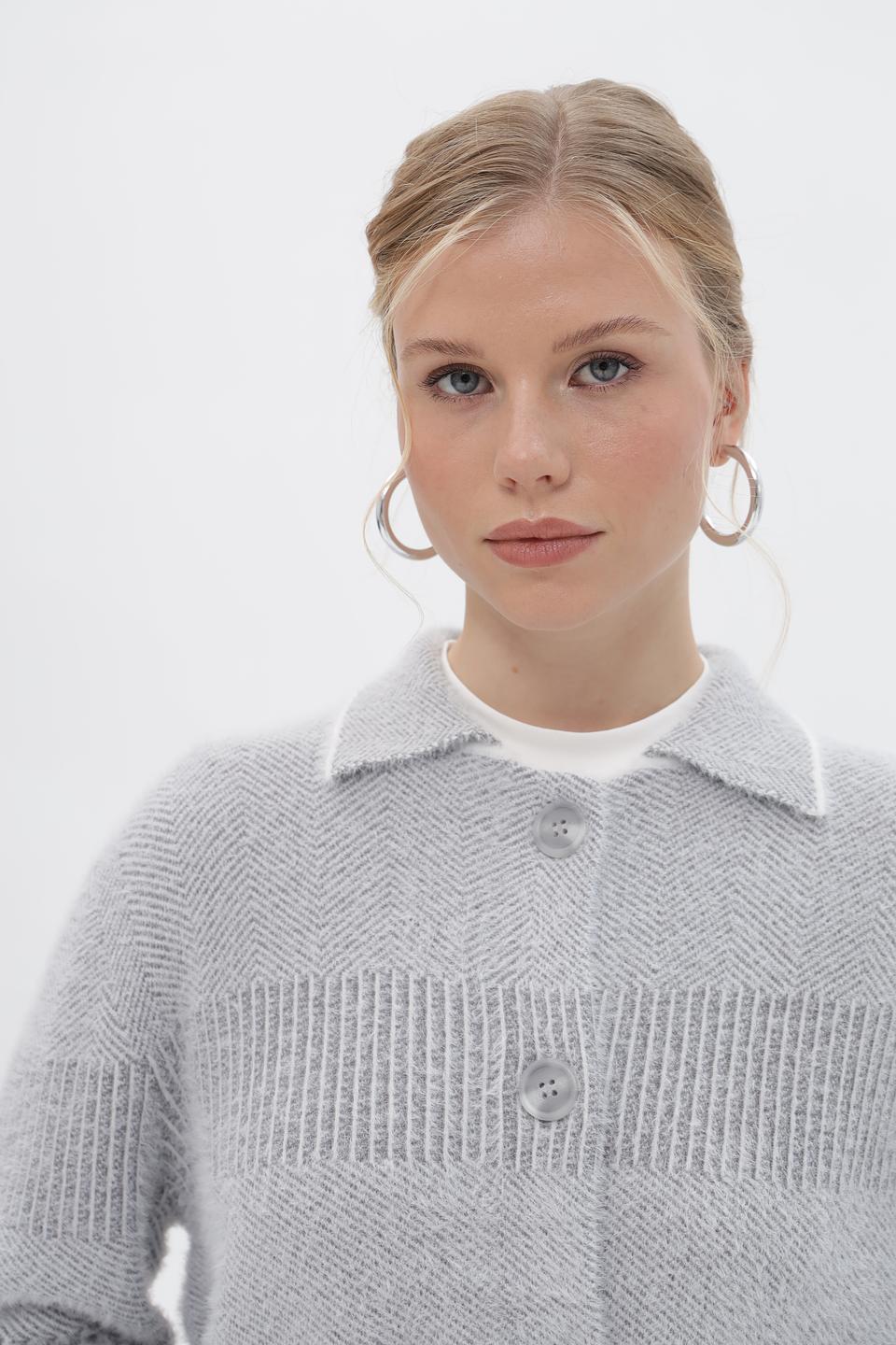 Жакет Bianca с узором в клетку