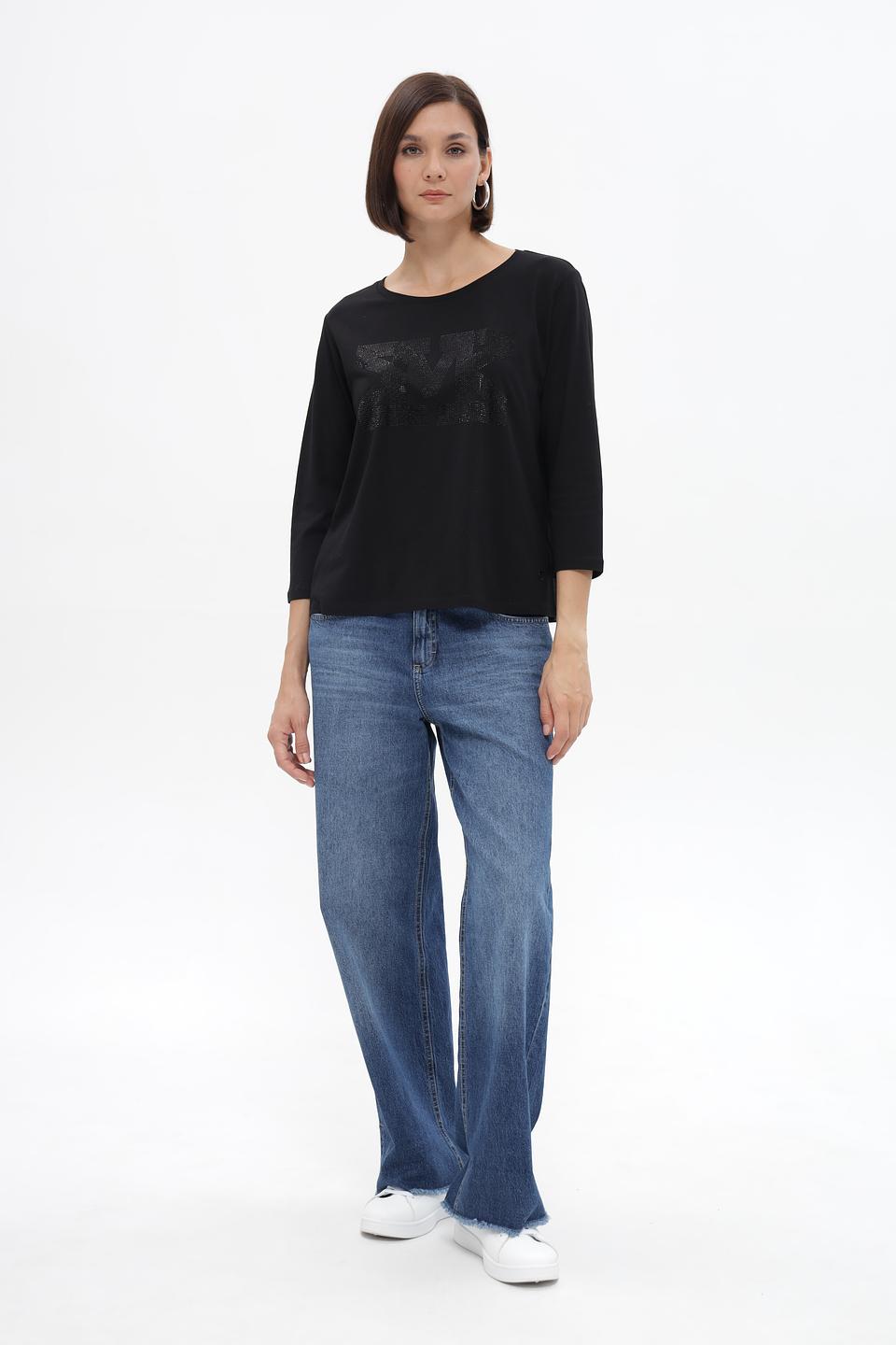 Футболка Monari с кристаллами